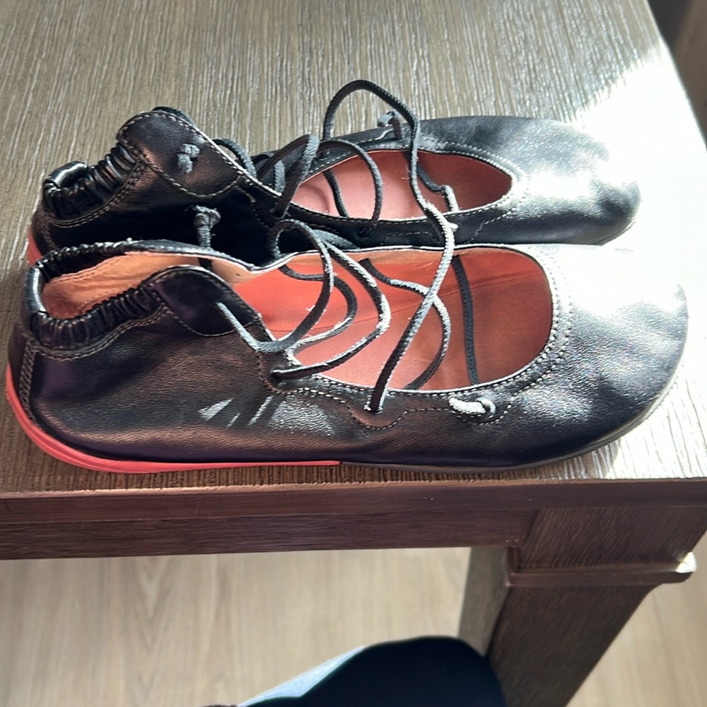 Black Camper Peu Circuit- ballerina shoes